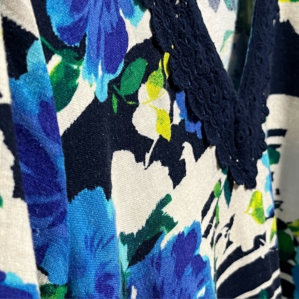 Isaac Mizrahi Live Women’s Cobblestone
Floral Linen Blend Stretch A-Line Dress - Picture 2 of 13